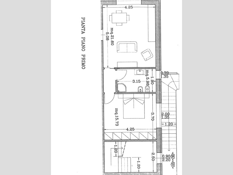 Bilocale in Vendita a Cascina, zona Navacchio, 150'000€, 56 m²