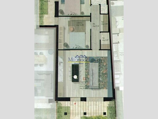 Trilocale in Vendita a Cascina, 310'000€, 92 m²