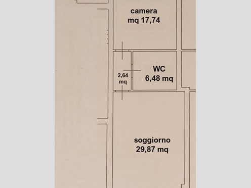 Bilocale in Vendita a Fucecchio, 130'000€, 60 m², con Box