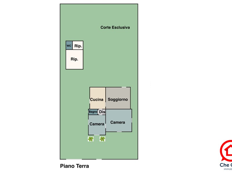 Terreno industriale in Vendita a Cervia, zona Pisignano, 65'000€, 60 m²
