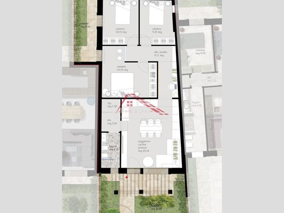 Quadrilocale in Vendita a Cascina, 310'000€, 90 m²