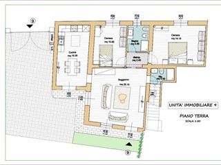 Quadrilocale in Vendita a Cascina, zona San Benedetto a Settimo, 359'000€, 99 m²