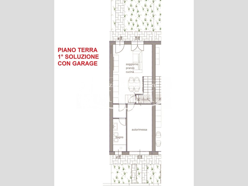 Villetta a schiera in Vendita a Castelfranco di Sotto, 225'000€, 125 m², con Box