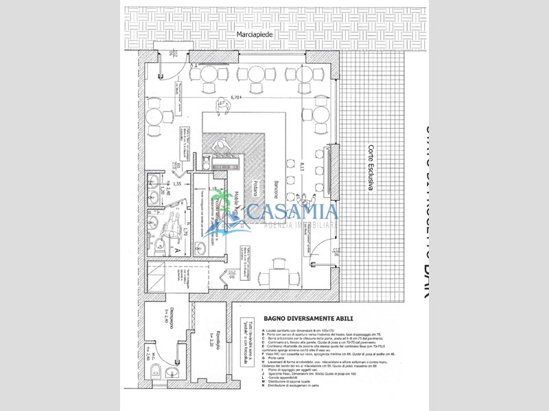 Immobile commerciale in Vendita a San Benedetto del Tronto, 280'000€, 75 m²