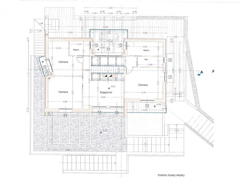 Casa Indipendente in Vendita a Castelnuovo Magra, 180'000&euro;, 203 m²