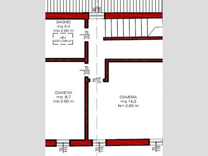 Casa Indipendente in Vendita a Adria, 120'000€, 93 m²