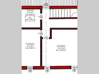Casa Indipendente in Vendita a Adria, 120'000€, 93 m²