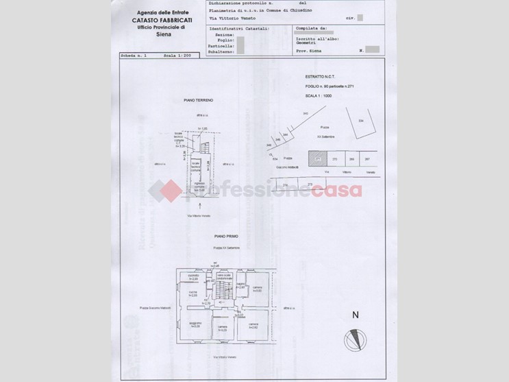 Appartamento in Vendita a Chiusdino, 99'000€, 135 m²