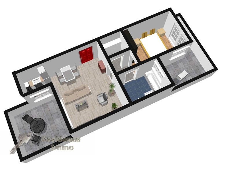 Bilocale in Vendita a Bolzano, zona Residenziale, 345'739€, 74 m²