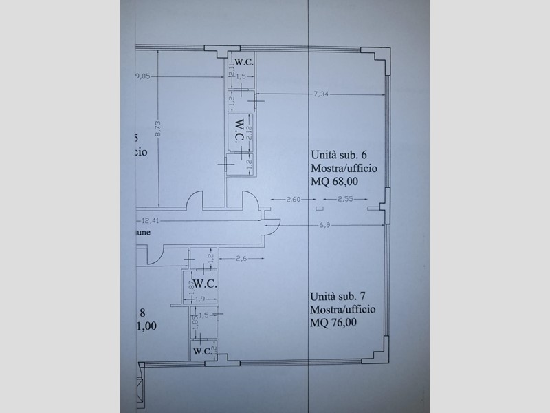 Ufficio in Vendita a Carrara, zona Marina di Carrara, 120'000€, 70 m²