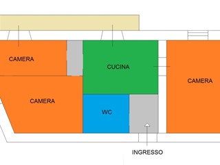 Trilocale in Vendita a Napoli, 110'000€, 100 m²