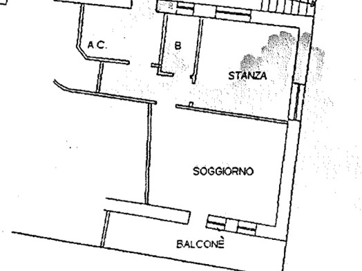 Trilocale in Vendita a Rocca di Papa, zona Repubblica - Centro, 107'000€, 65 m²