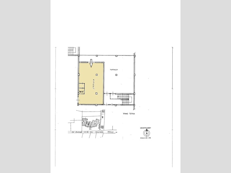 Immobile commerciale in Vendita a Corciano, zona Ellera, 39'000€, 64 m²