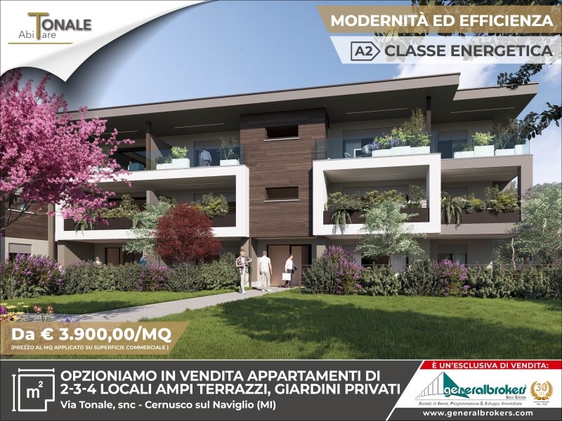 Quadrilocale in Vendita a Cernusco sul Naviglio, 614'800€, 150 m²