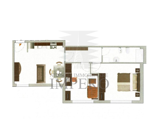 Trilocale in Vendita a Ventimiglia, zona Passeggiata Mare, 250'000€, 62 m²