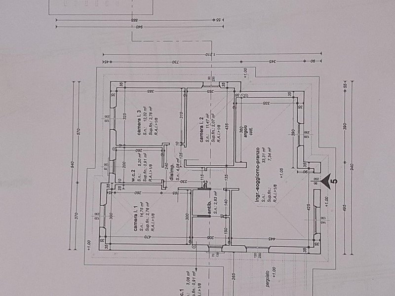 Casa Indipendente in Vendita a Castelnuovo Magra, 420'000&euro;, 109 m²