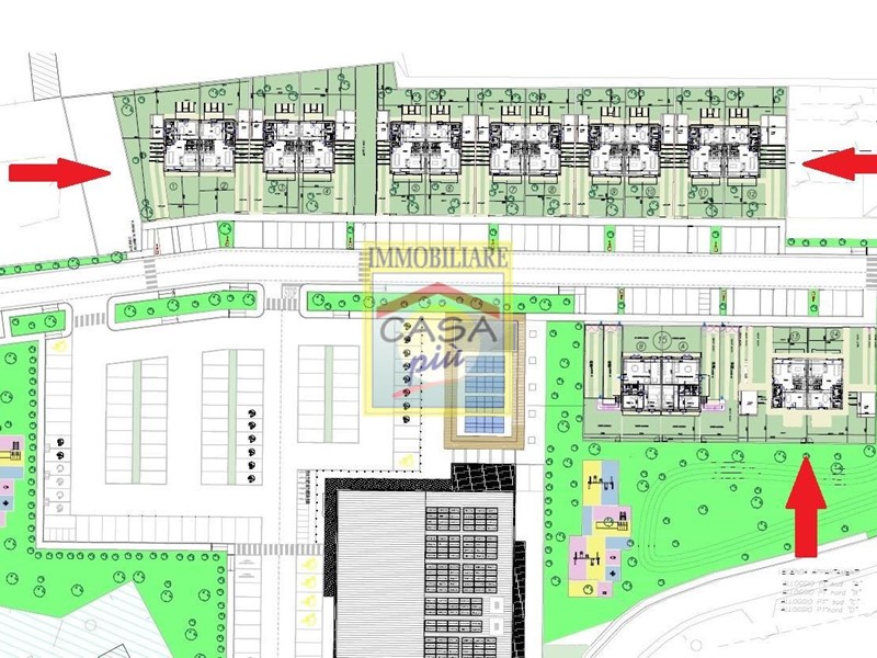 Villa bifamiliare in Vendita a Cascina, zona Visignano, 470'000€, 130 m², con Box