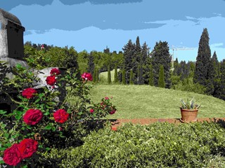 Villa in Vendita a Lajatico, zona Orciatico, 650'000€, 280 m², arredato, con Box