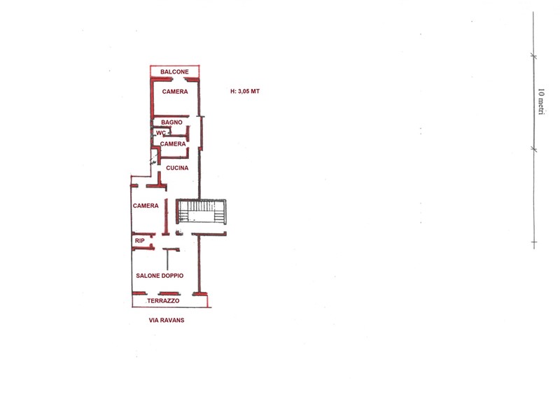 Attico in Vendita a Bari, 205'000€, 130 m²