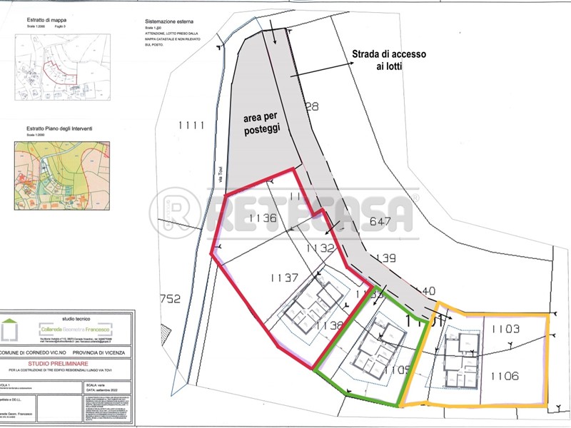 Terreno edificabile in Vendita a Cornedo Vicentino, 45'000€, 600 m²