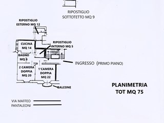 Stanza in Affitto a Macerata, zona Via Maffeo Pantaleoni 12, 200€, 65 m², arredato