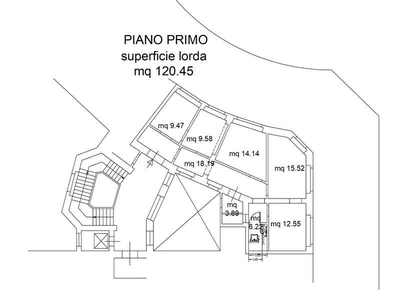 Ufficio in Affitto a Livorno, 1'500€, 120 m²
