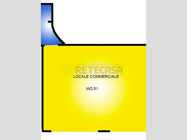 Immobile commerciale in Affitto a Pescara, 850€, 51 m²