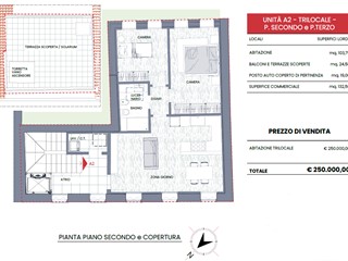Appartamento in Vendita a Chiampo, 250'000&euro;, 104 m², con Box