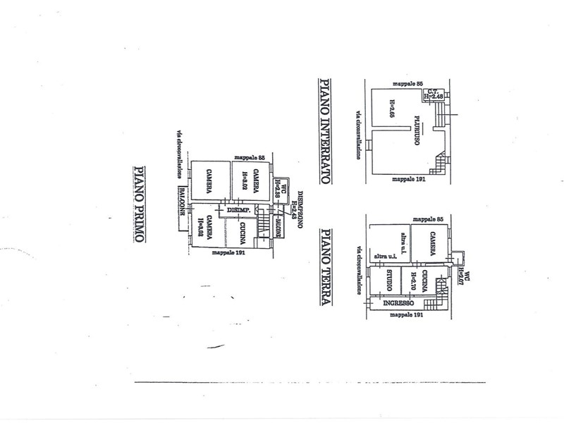 Appartamento in Vendita a San Marcello, 80'000€, 224 m²