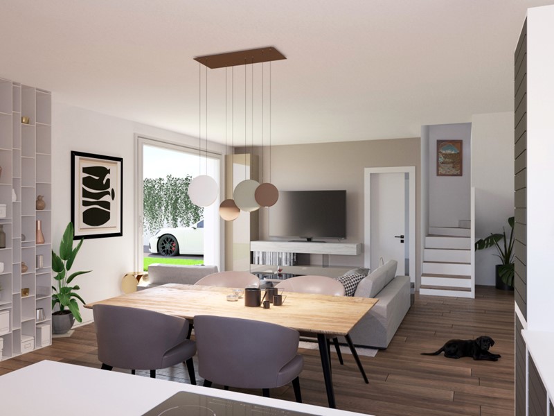 Villetta a schiera in Vendita a Malalbergo, 335'000€, 150 m², con Box