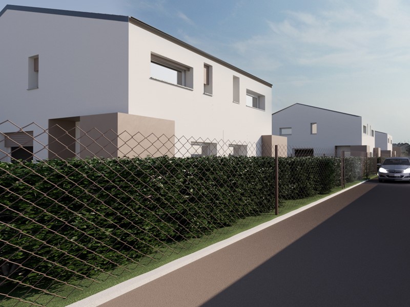 Villetta a schiera in Vendita a Malalbergo, zona Altedo, 385'000€, 161 m², con Box