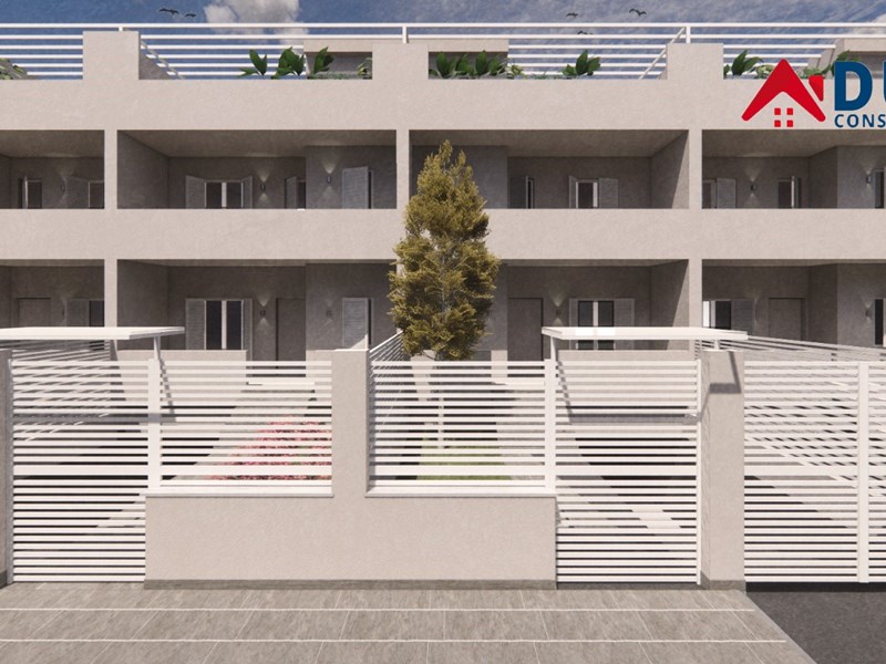 Villetta a schiera in Vendita a Parete, zona Via Basile G.B. Via Cavour, 350'000€, 347 m²