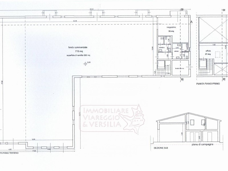 Negozio in Vendita a Massarosa, zona Montramito, 480'000€, 800 m²