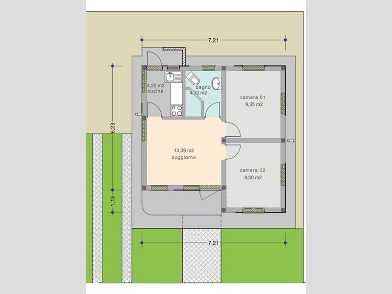 Villa in Vendita a Roma, zona Tulear, 35'000&euro;, 52 m², arredato