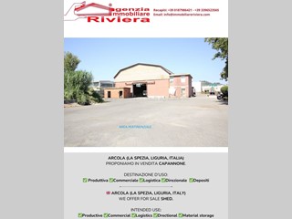 Capannone in Vendita a La Spezia, 1'200'000€, 3000 m²