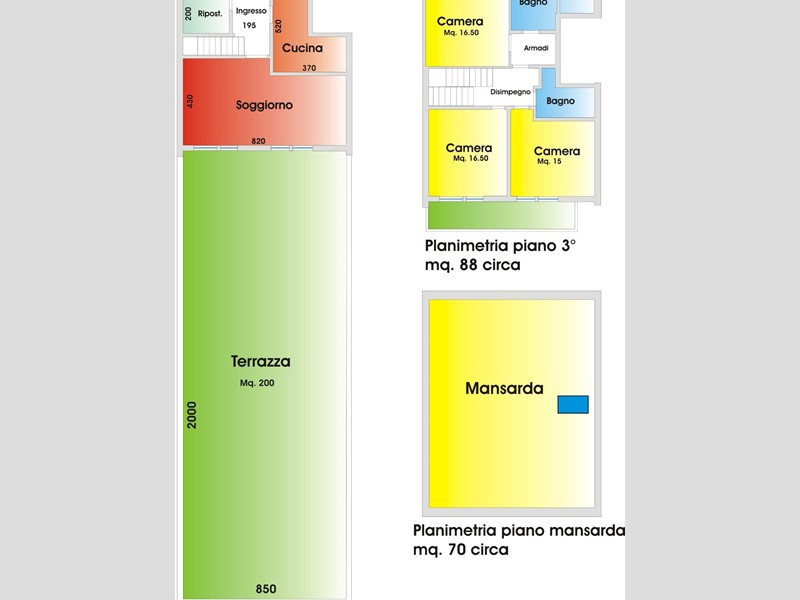 Appartamento in Vendita a Viareggio, 650'000€, 311 m², arredato