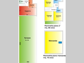 Appartamento in Vendita a Viareggio, 650'000€, 311 m², arredato