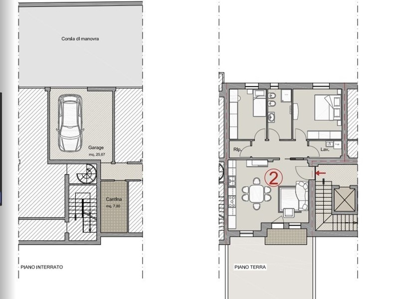 Trilocale in Vendita a San Bonifacio, 215'000€, 111 m², con Box