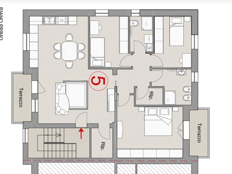 Quadrilocale in Vendita a San Bonifacio, 300'000€, 113 m², con Box