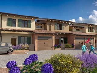 Casa Indipendente in Vendita a Valsamoggia, zona Bersagliera, 389'000€, 103 m², con Box