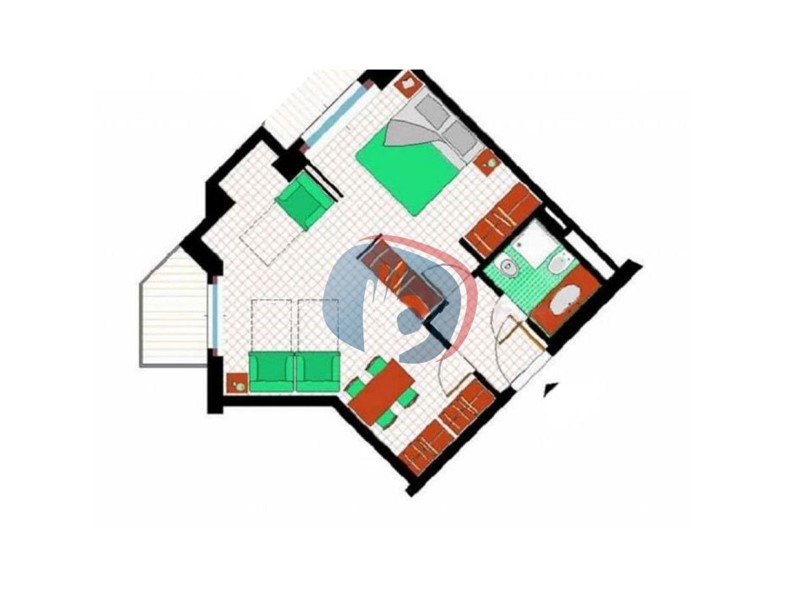 Bilocale in Vendita a Cortina d'Ampezzo, 7'000€, 50 m², arredato
