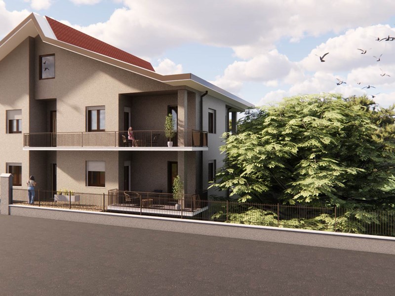 Trilocale in Vendita a Avigliana, zona campi sportivi, 225'000€, 90 m², con Box