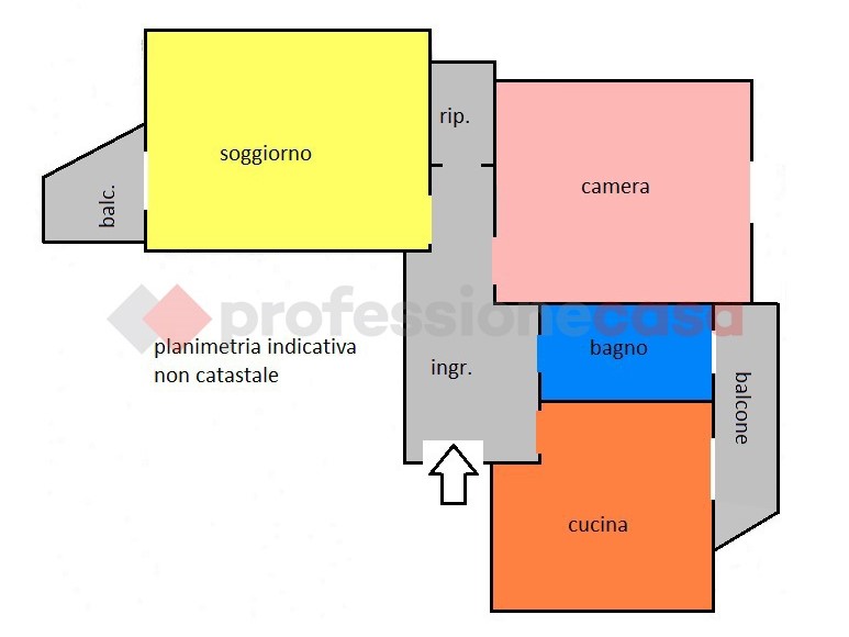 Bilocale in Vendita a Taranto, 39'000€, 75 m²