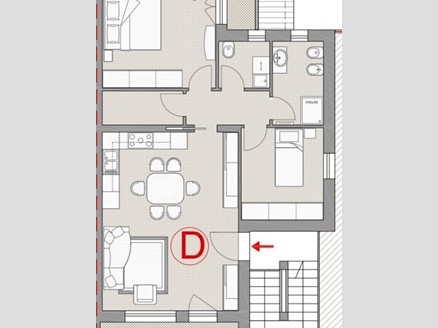 Trilocale in Vendita a San Bonifacio, zona Locara, 240'000€, 87 m²