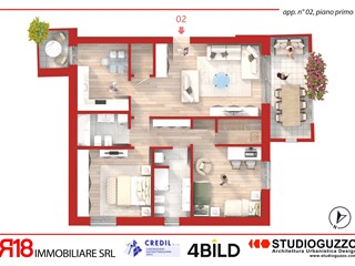Trilocale in Vendita a Cinisello Balsamo, 398'000€, 123 m²