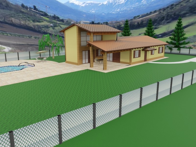 Villa in Vendita a Rosciano, zona Villa Oliveti, 120'000€, 180 m²