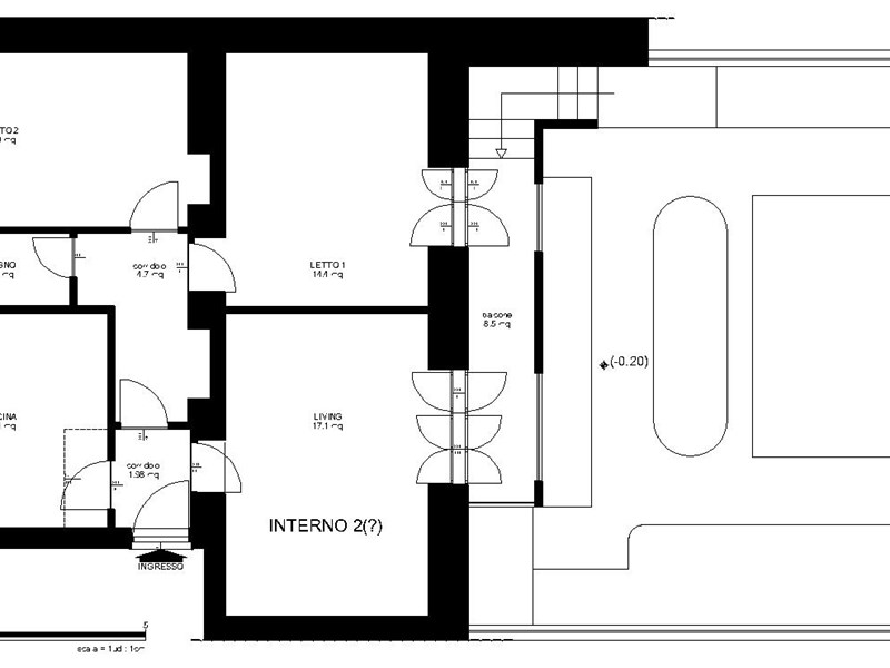 Appartamento in Vendita a Caserta, zona Prima periferia, 85'000€, 66 m², arredato