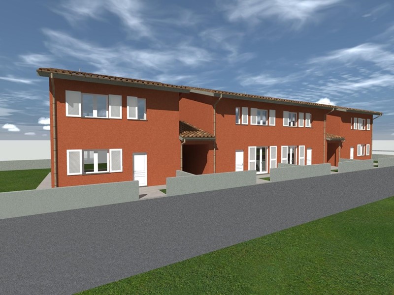 Villetta a schiera in Vendita a Capannori, zona Lunata, 330'000€, 130 m²