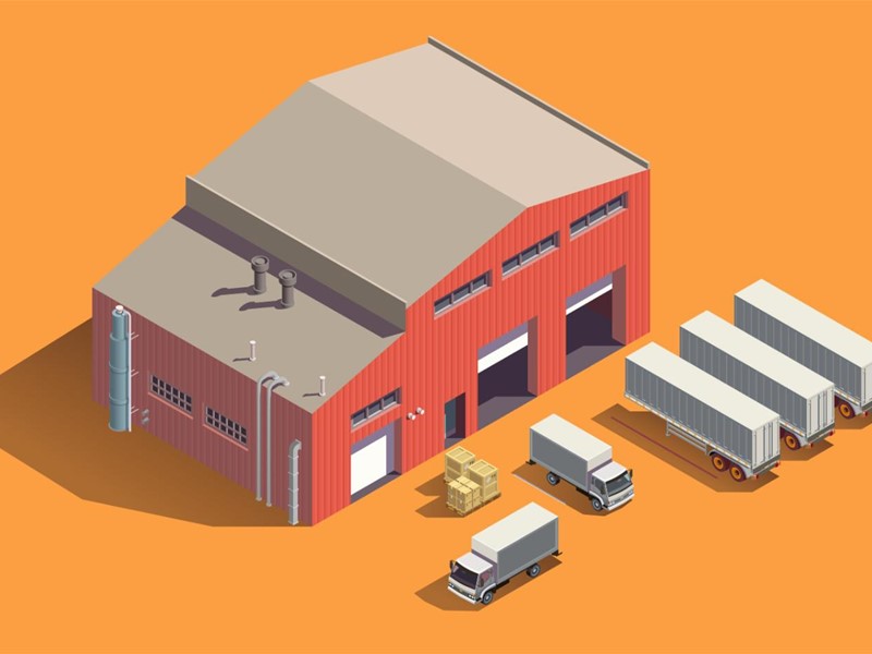 Capannone in Vendita a Livorno, 480'000&euro;, 265 m²