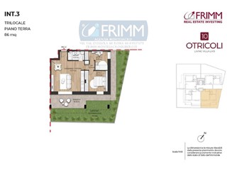 Trilocale in Vendita a Roma, 475'000€, 86 m²